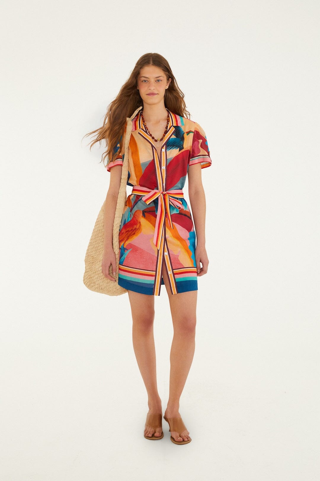 Atlantic Rain Forest Multicolored Mini Dress