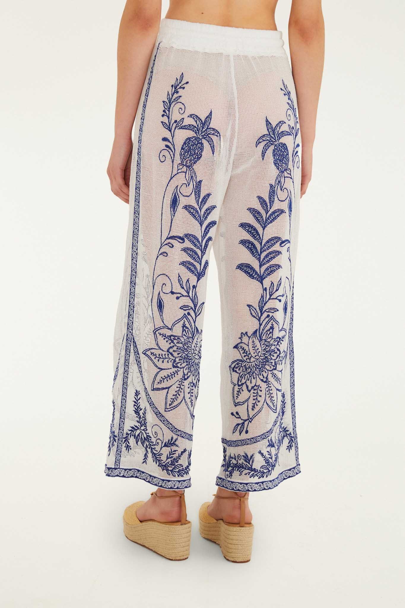 Off-White Nina Embroidery Pants