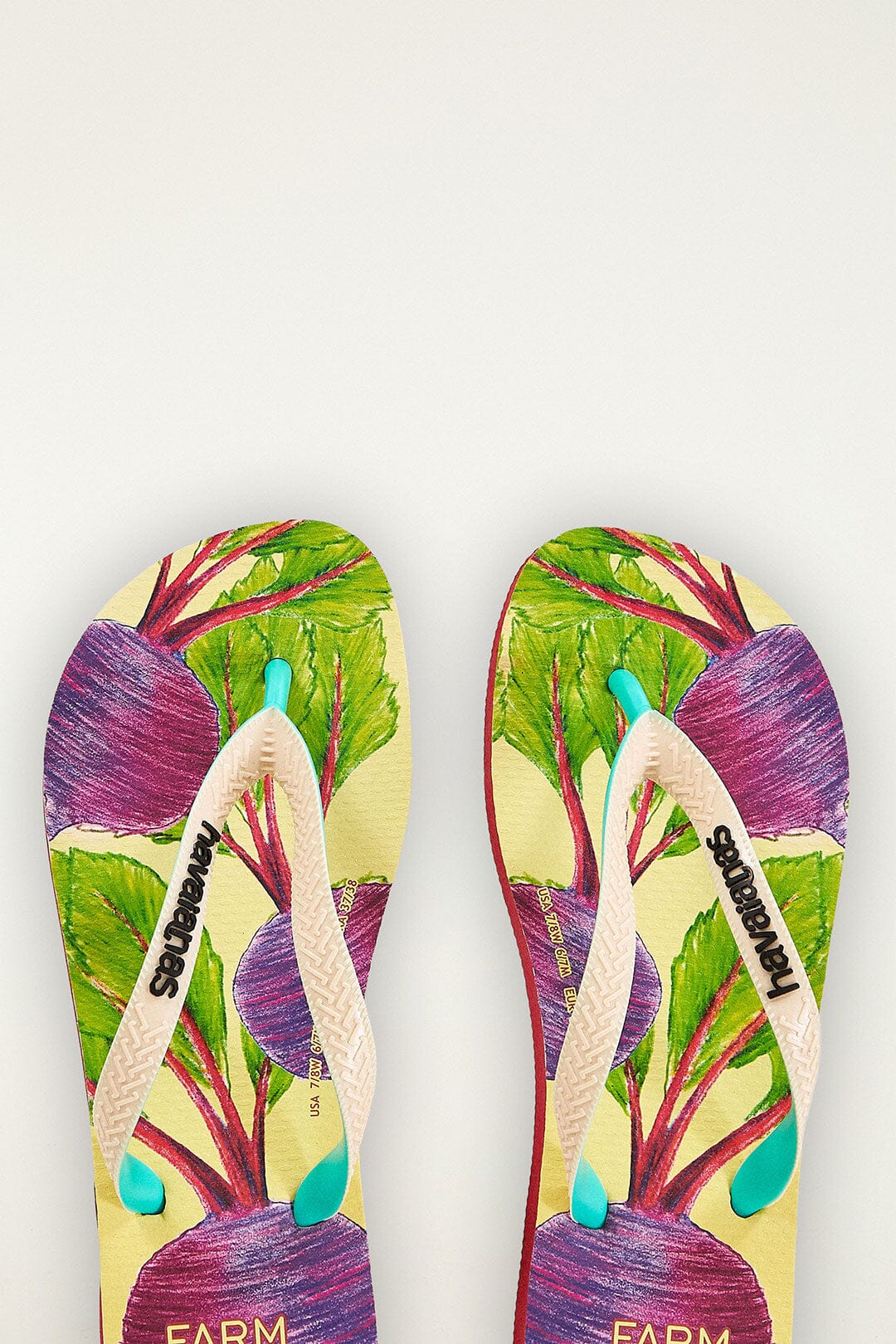 Radish Havaianas Sandals