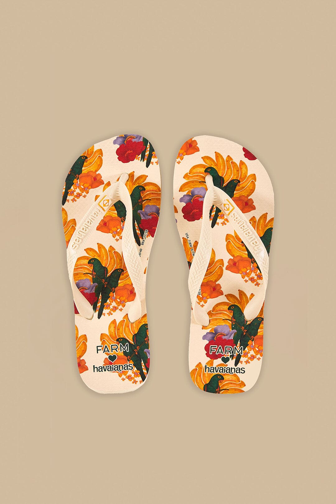 Banana Nest Havaianas Sandals – FARM Rio - Main Image