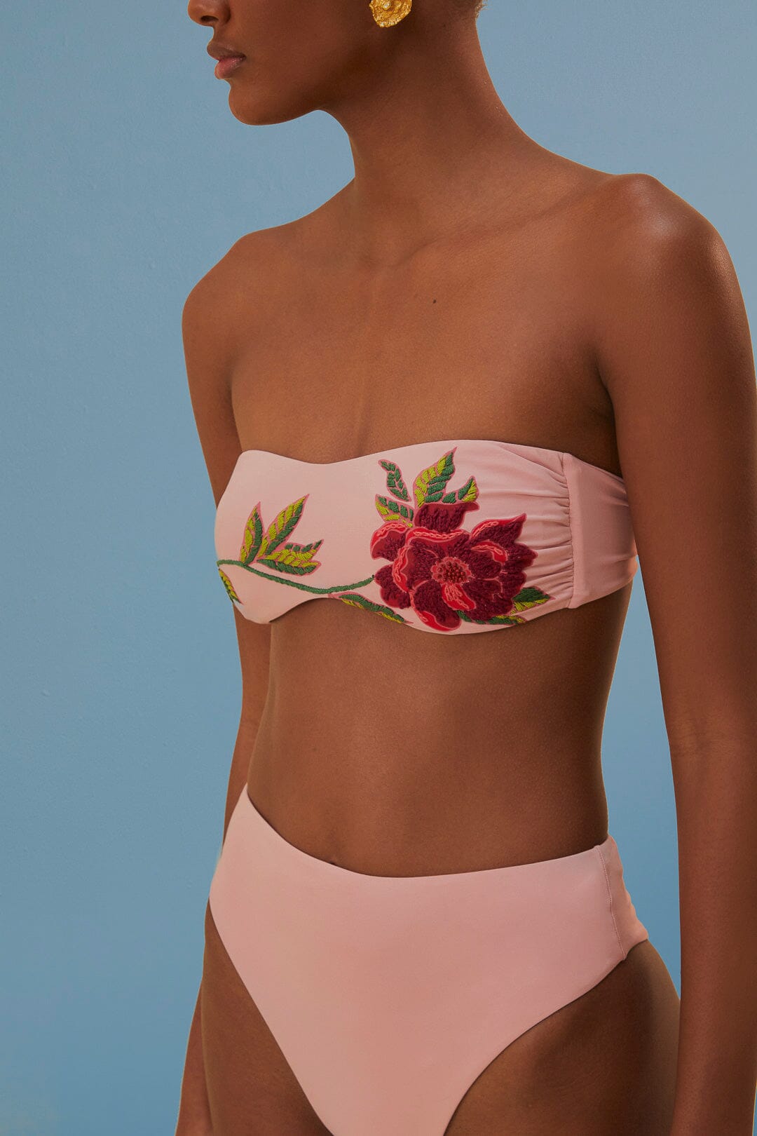 Rose Pink Bikini Bottom