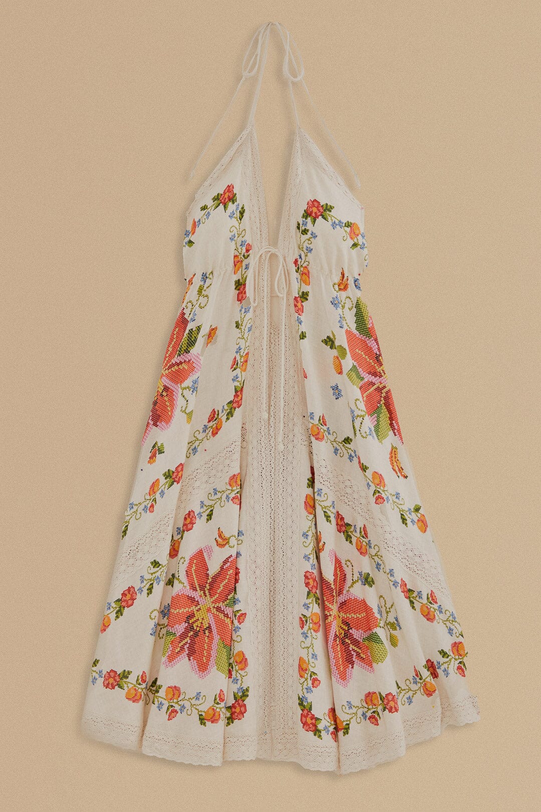 White Banana Vitamin Lace Cover Up