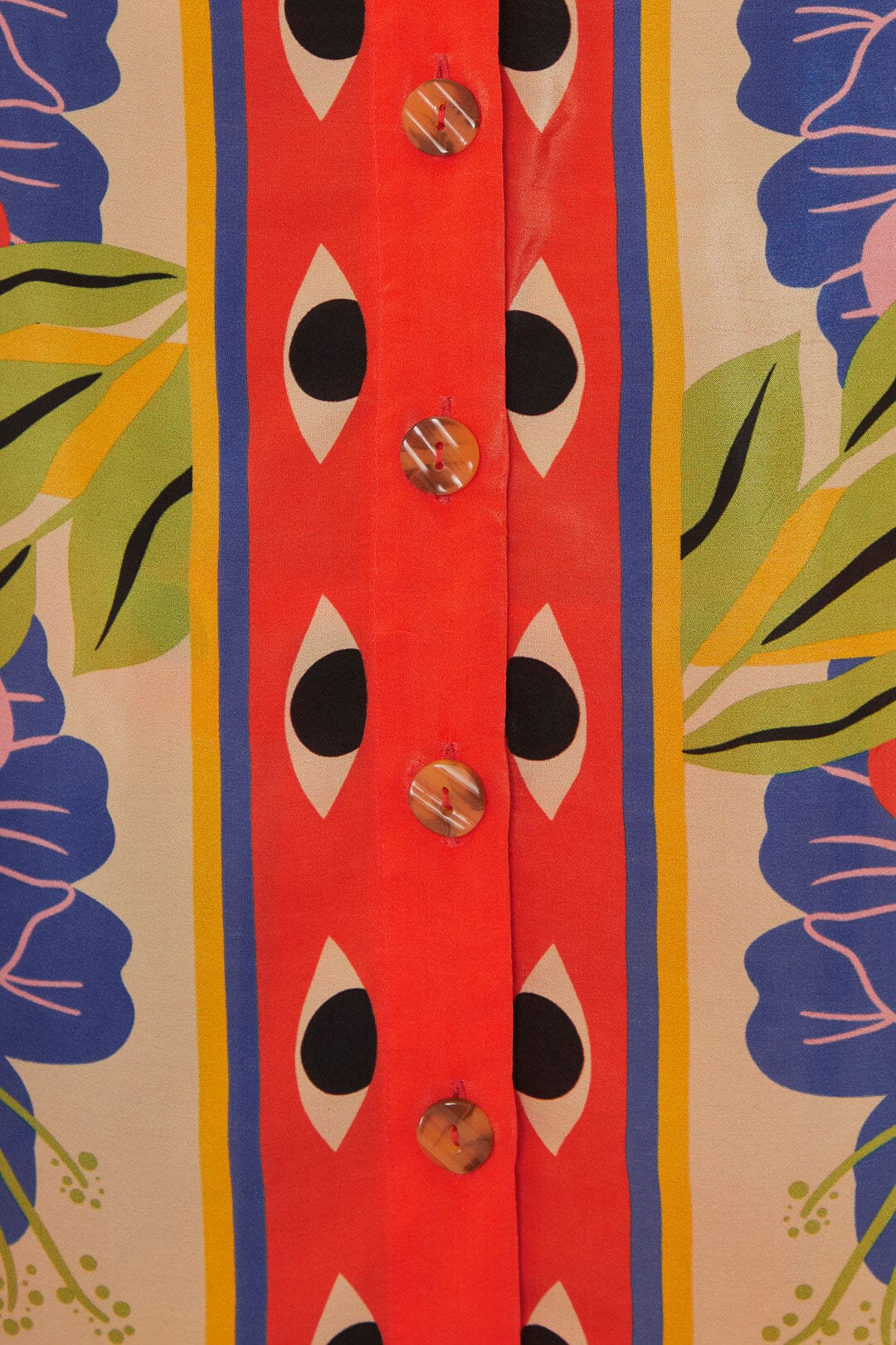 Sand Surreal Scarf Pajama Shirt