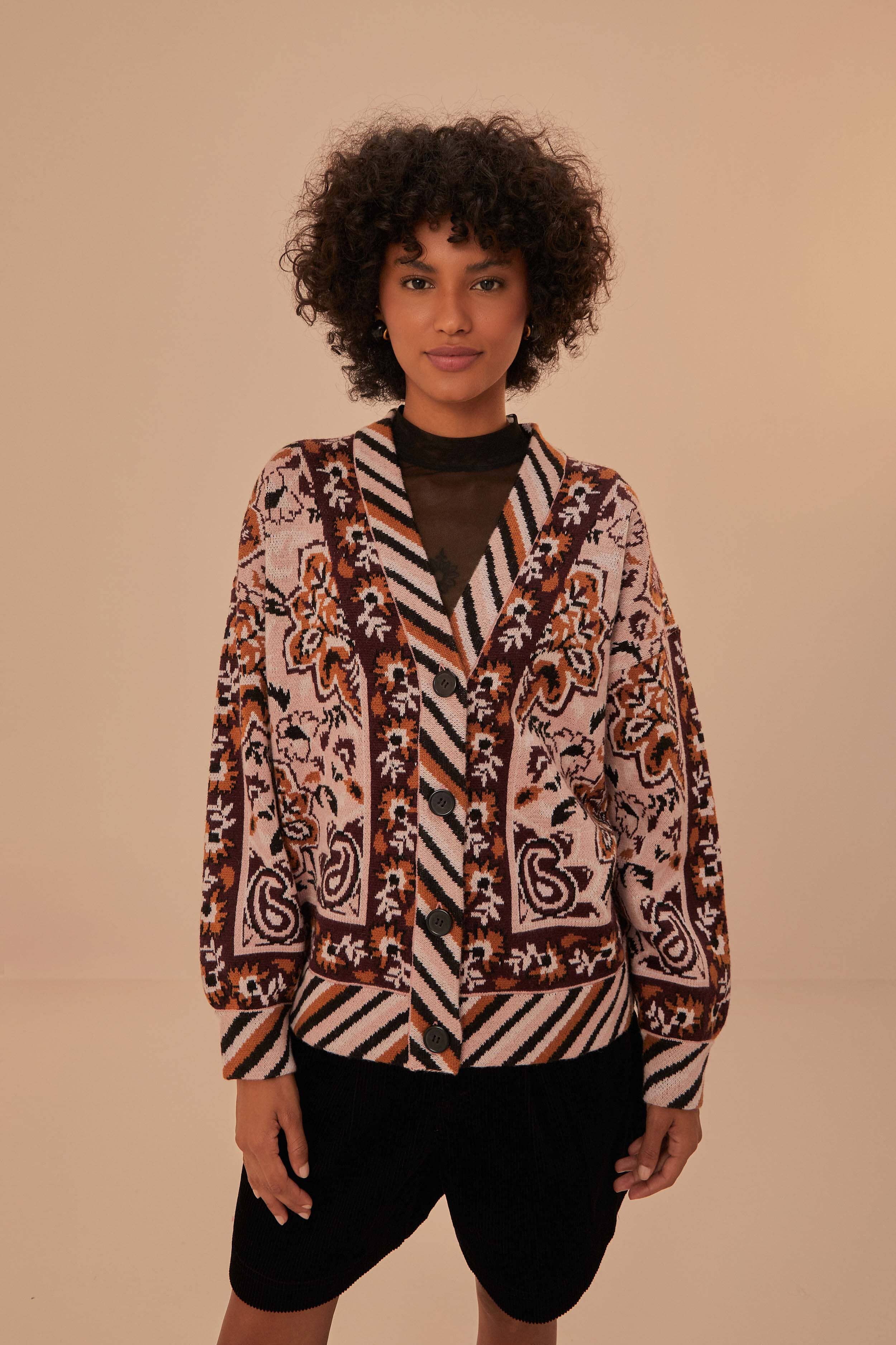 NWT Farm Rio sold Ainika Tapestry Cardigan