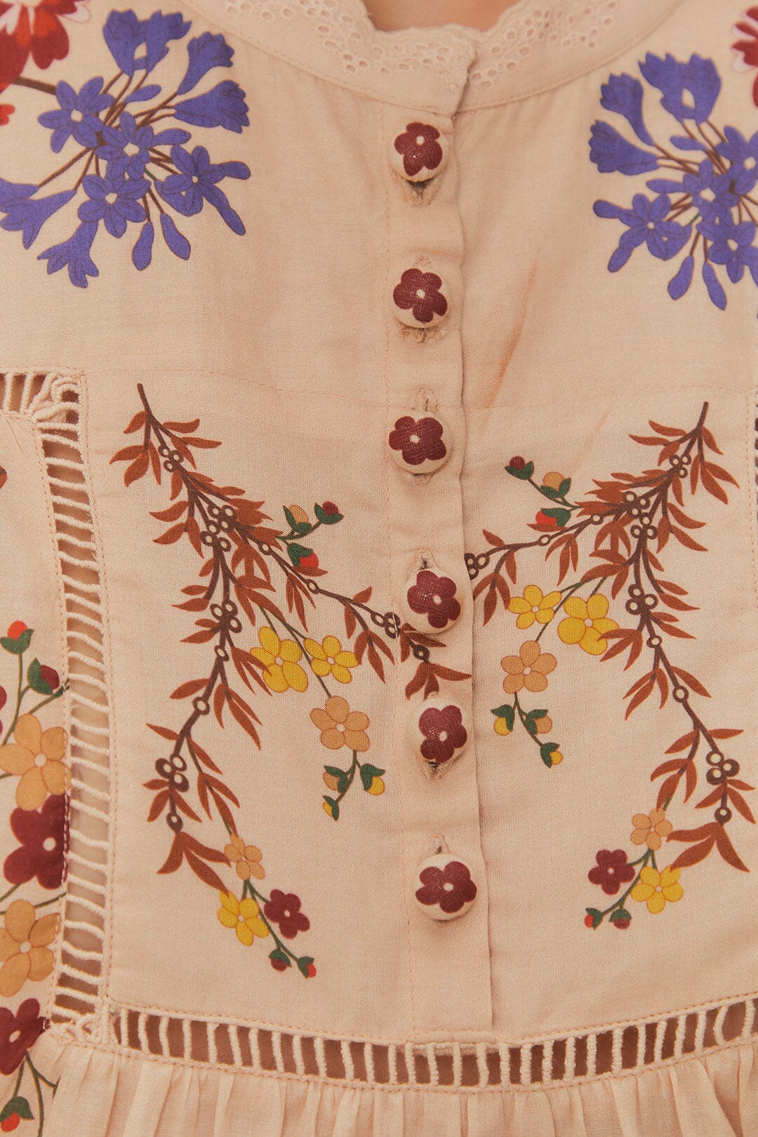 Pink Beauty Bouquet Blouse