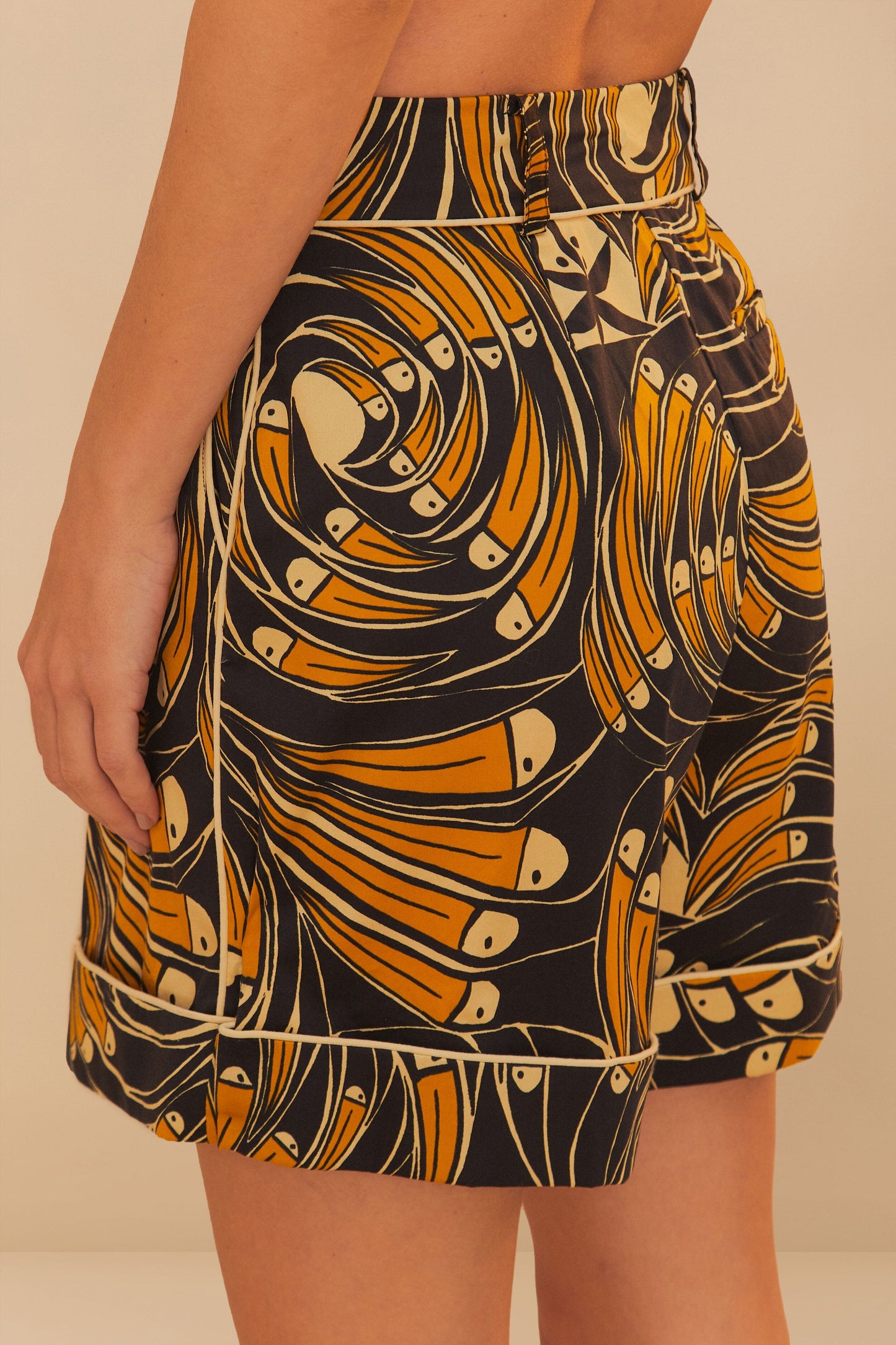 BlackToucan Spirals Shorts