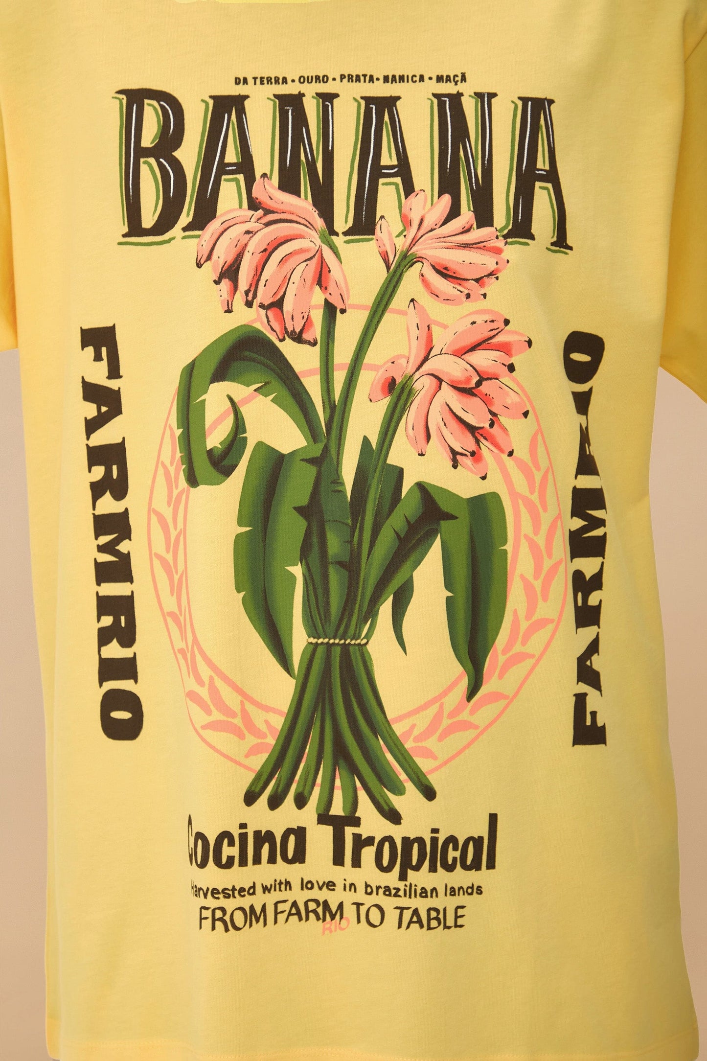 Yellow Banana Cocina Relaxed T-Shirt