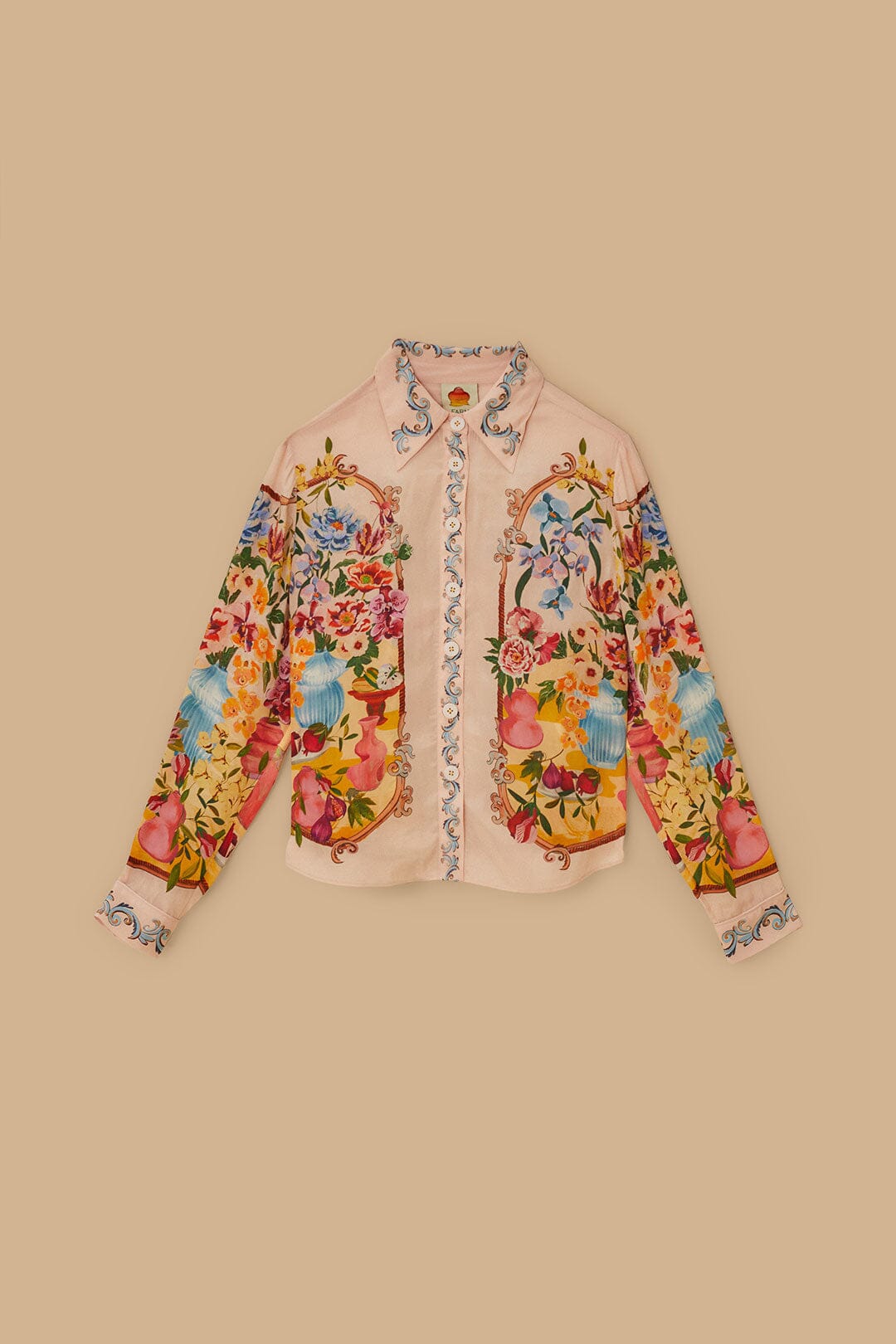 Pink Garden Terrace Shirt