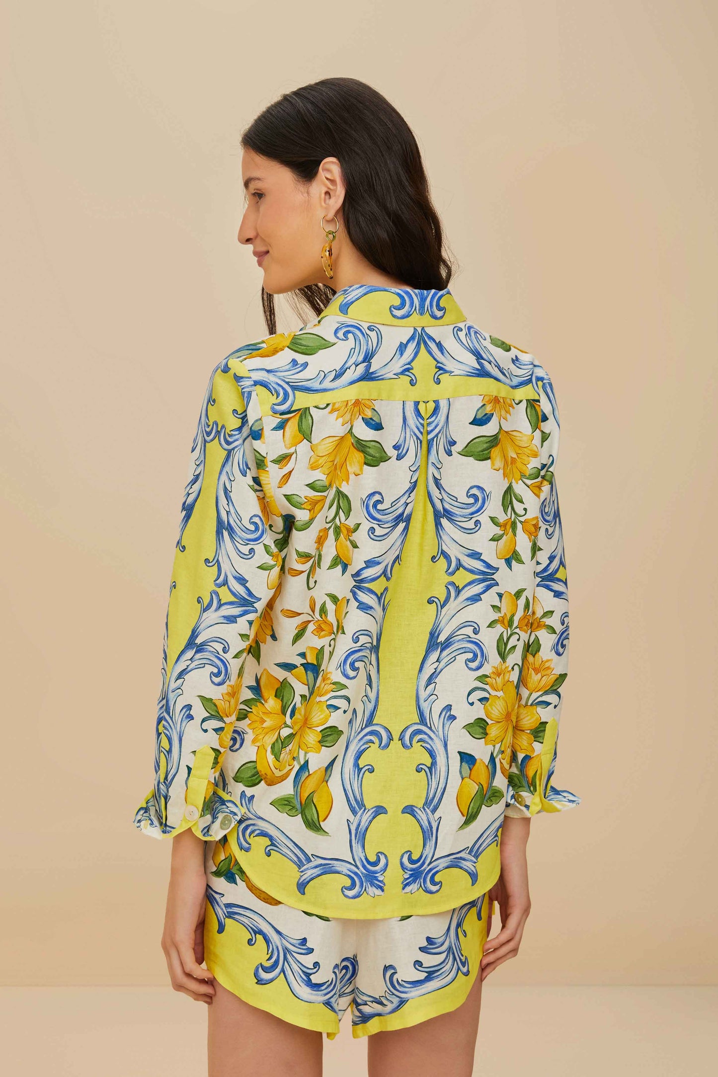 Off-White Sicily Scarf LENZING™ ECOVERO™ Euroflax™ Shirt