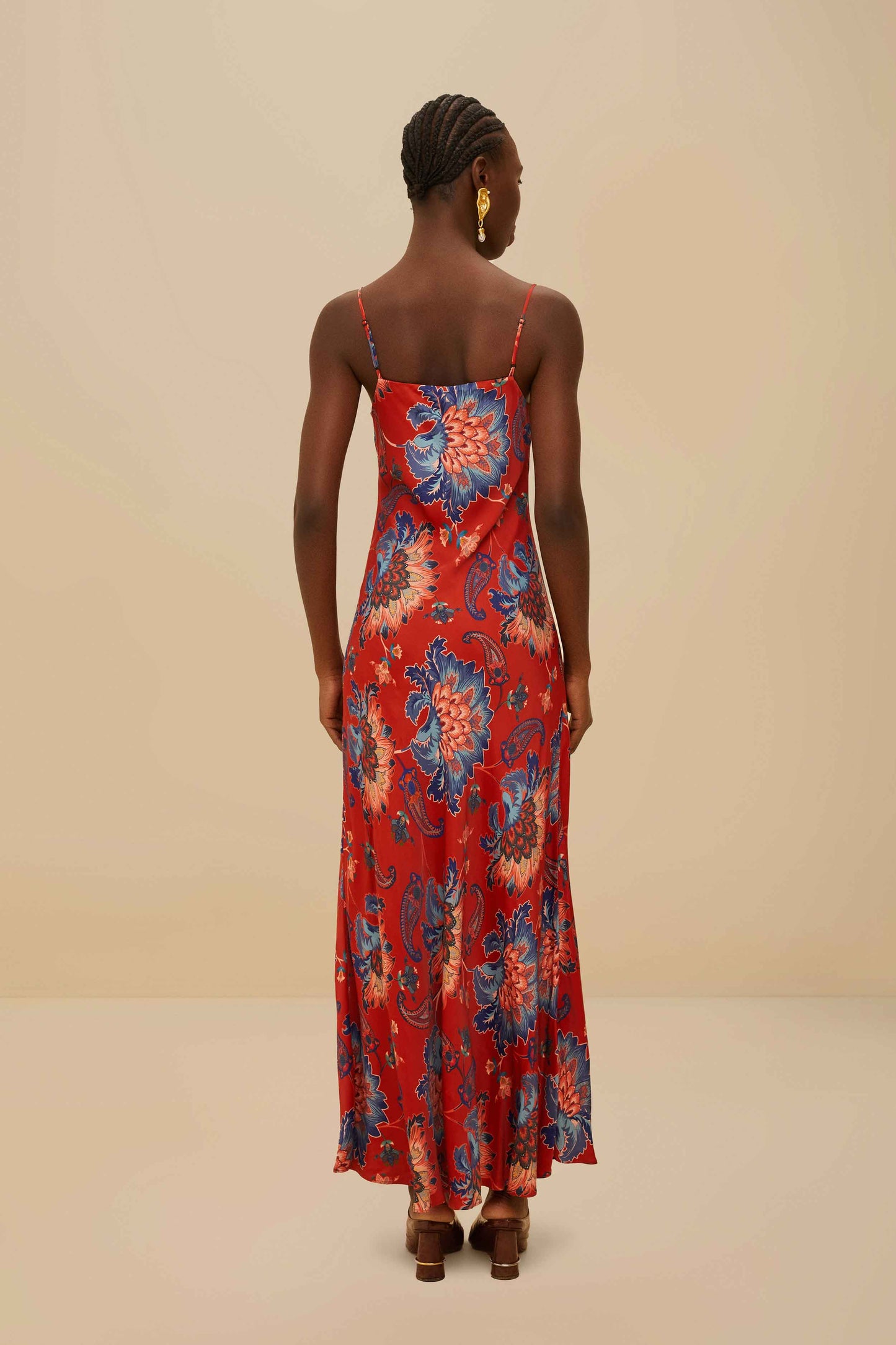 Red Luang LENZING™ Maxi Dress