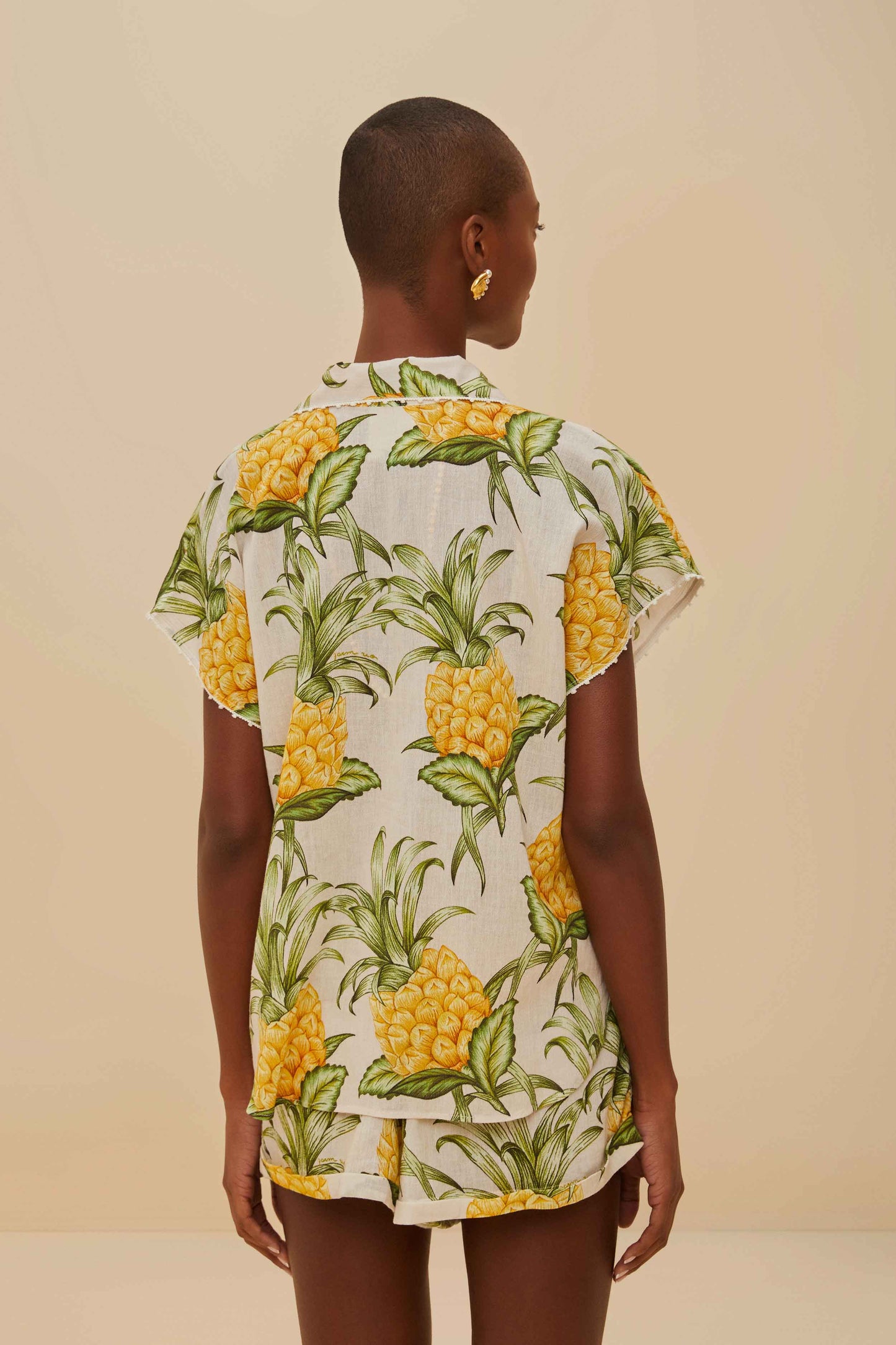 Off-White Delicate Pineapple Shirt