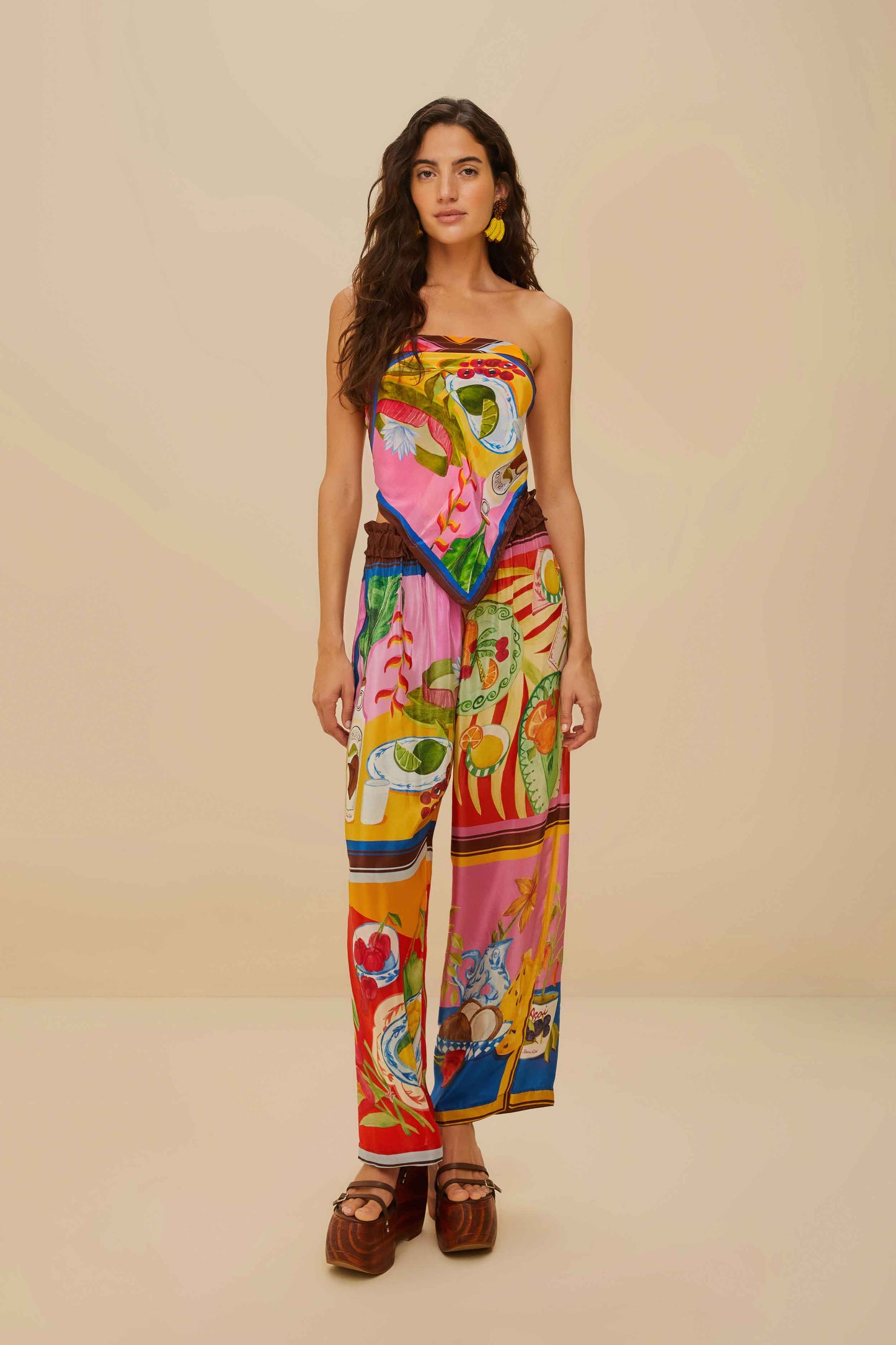 Multicolor Summer Picnic Scarf