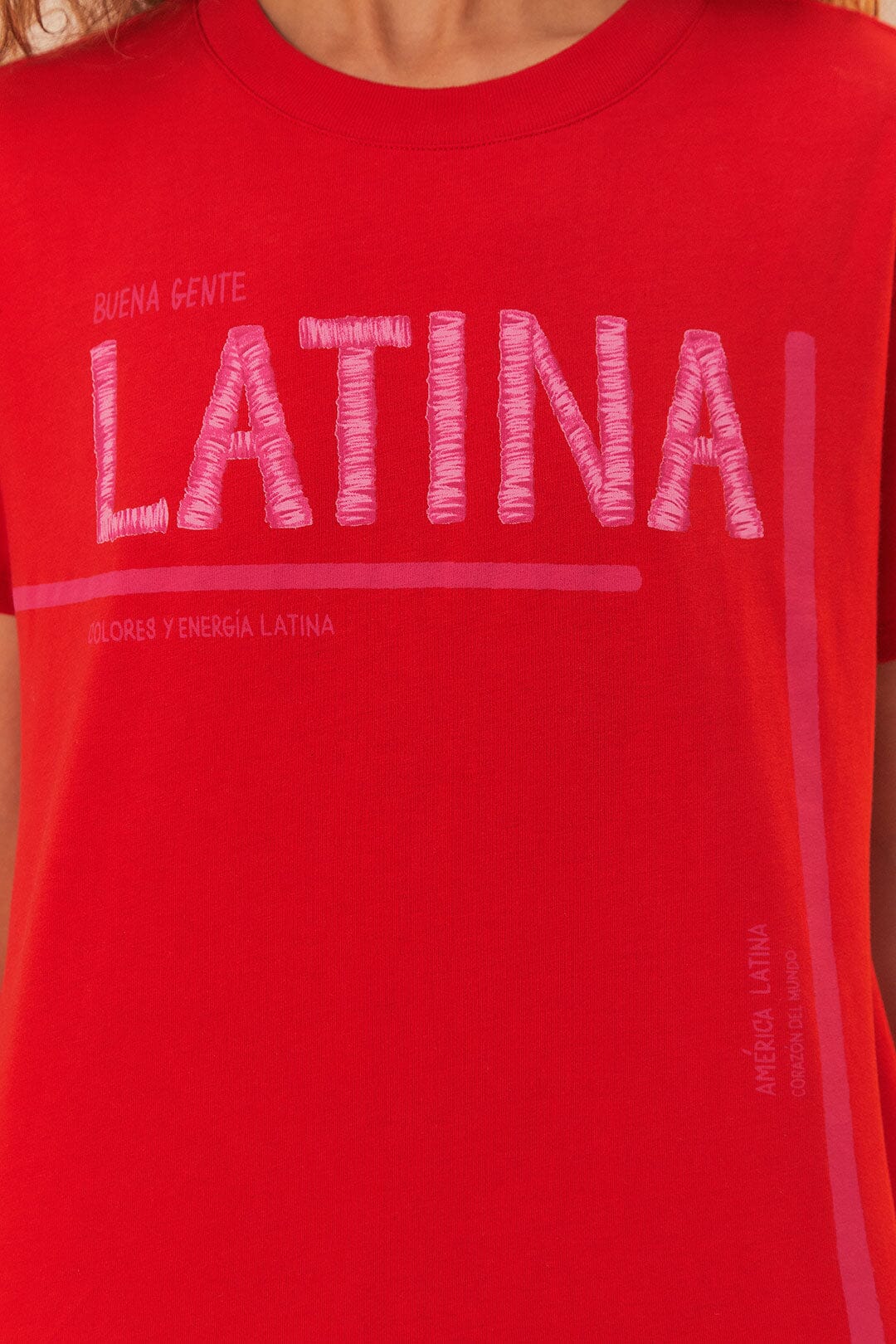 Red Latina T-Shirt