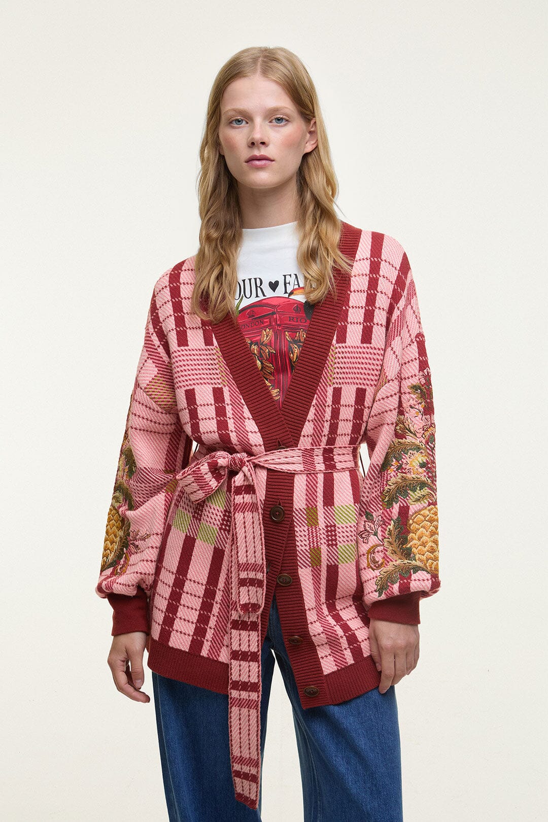 Luisa Embroidered Cardigan | FARM Rio