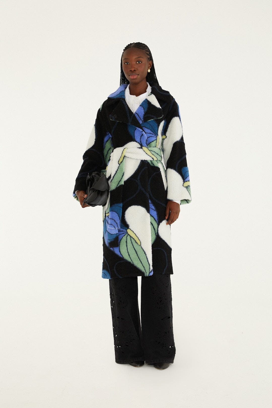 Lovely Anthurium Fleece Coat | FARM Rio