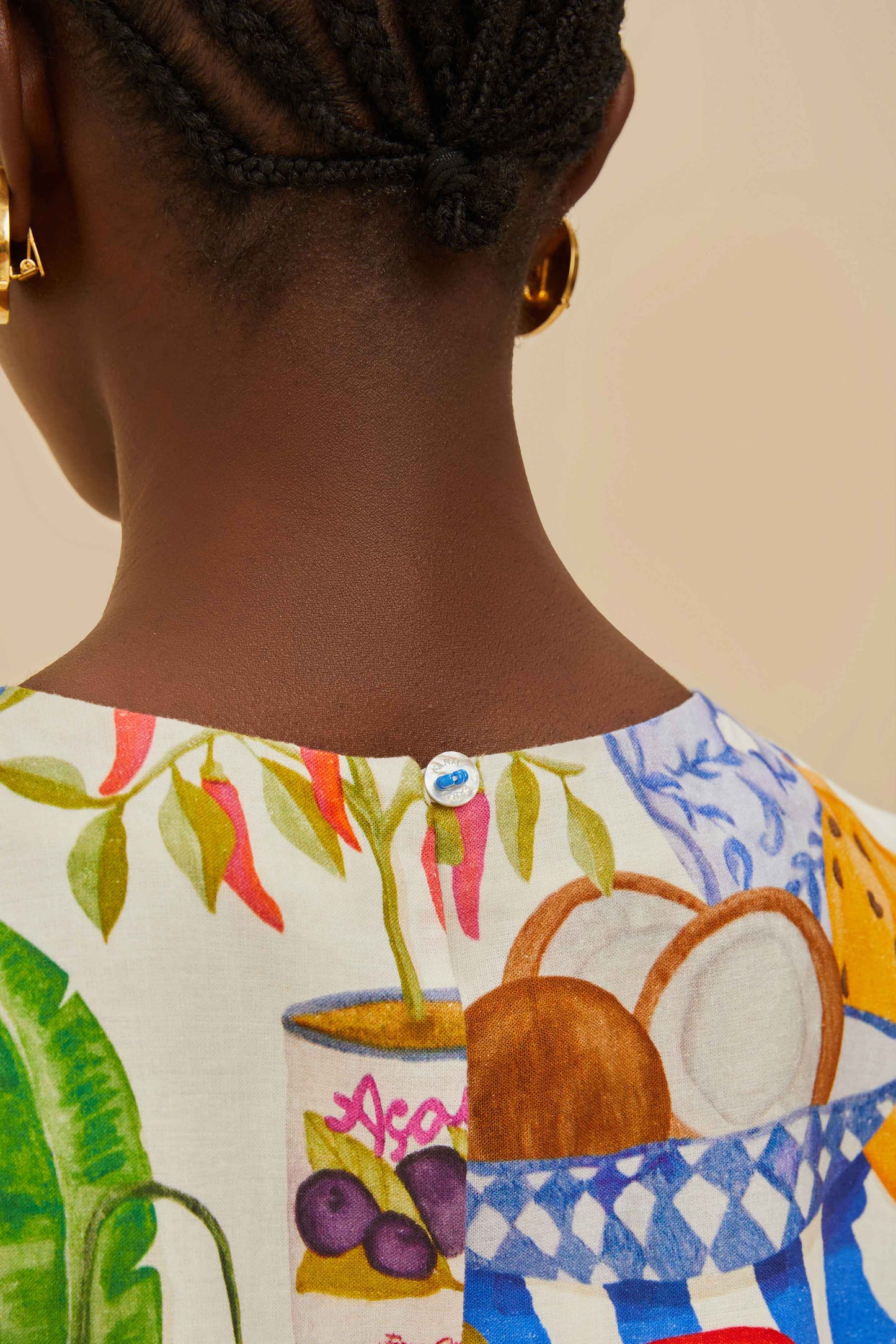 Off-White Fresh Table LENZING™ ECOVERO™ Euroflax™ Blouse