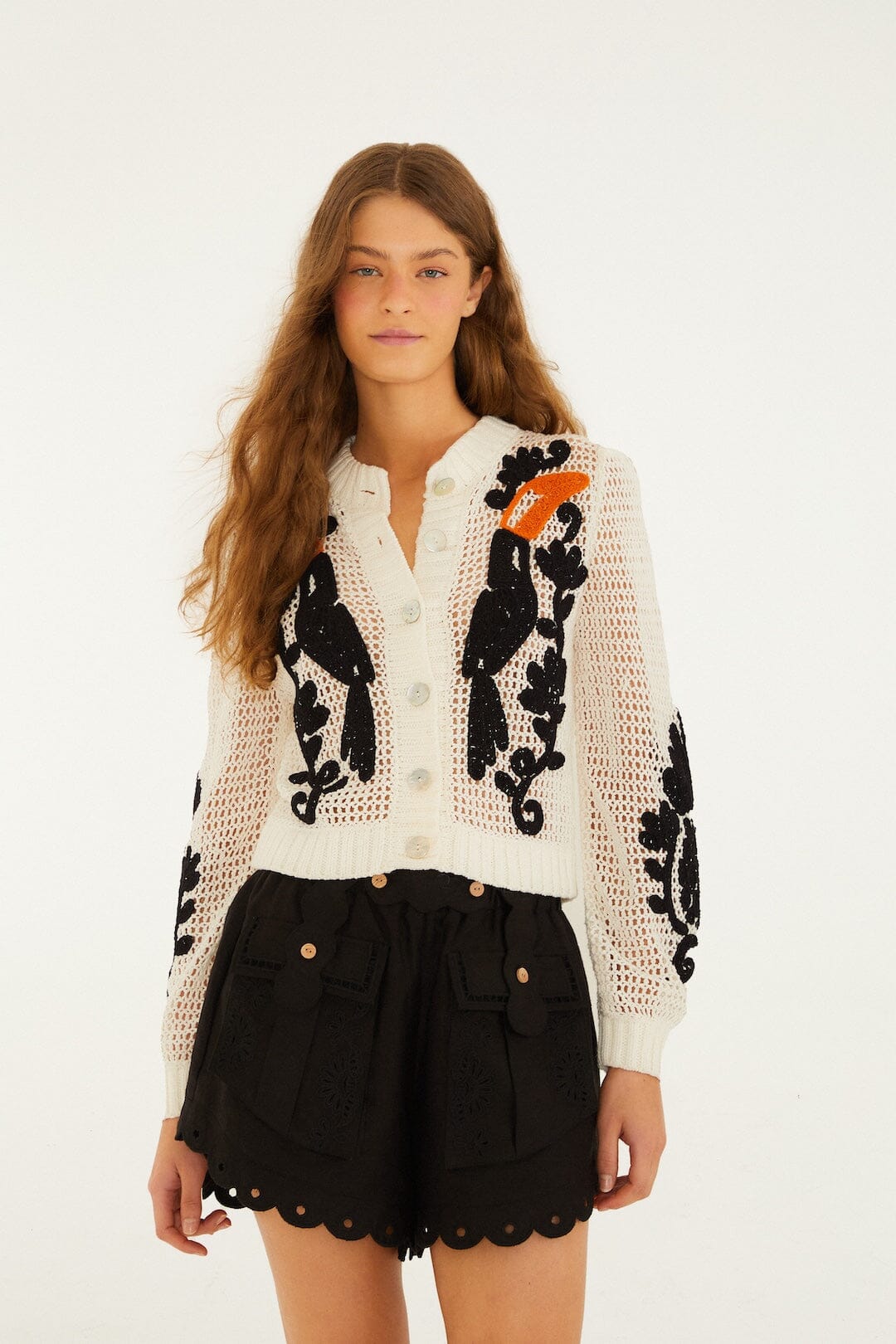 Toucan Crochet Cardigan | FARM Rio