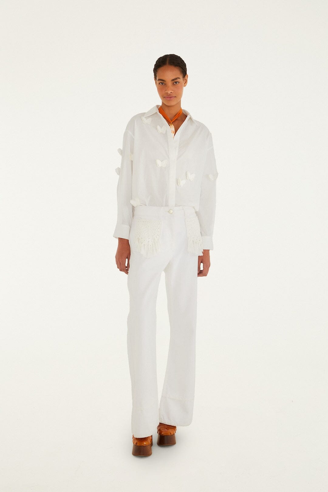 Off-White Butterflies Blouse