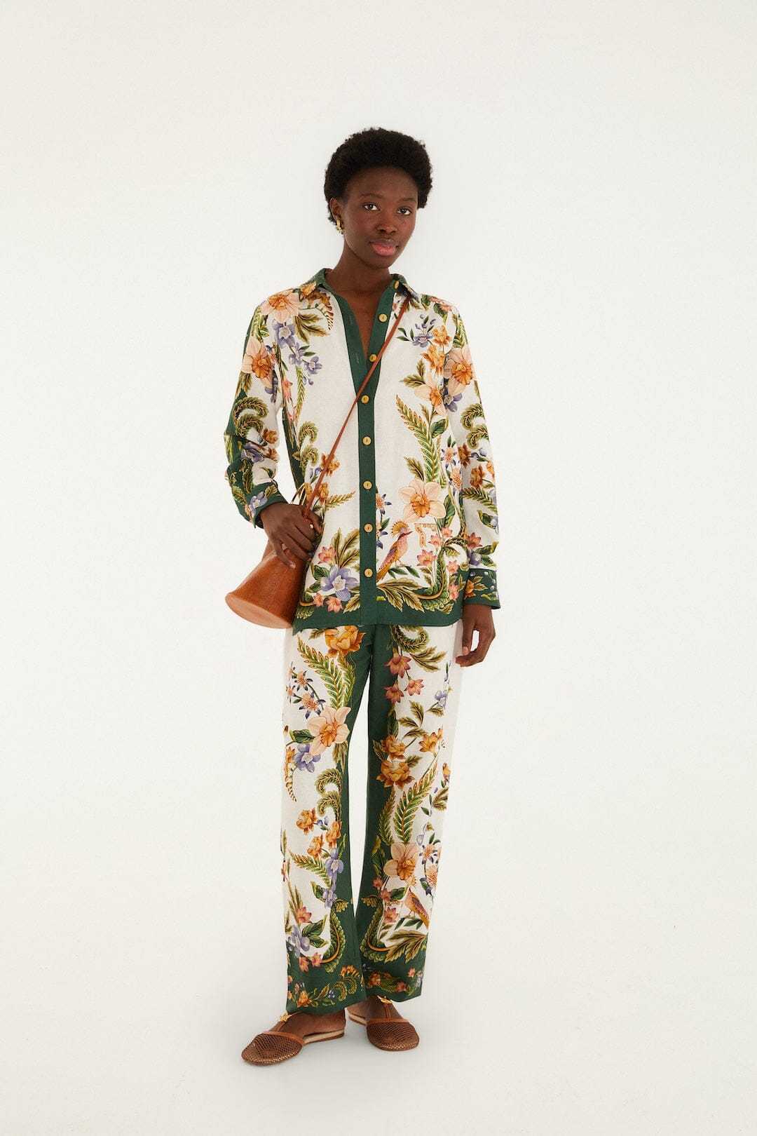 Sand Nature Pockets Pants | FARM Rio