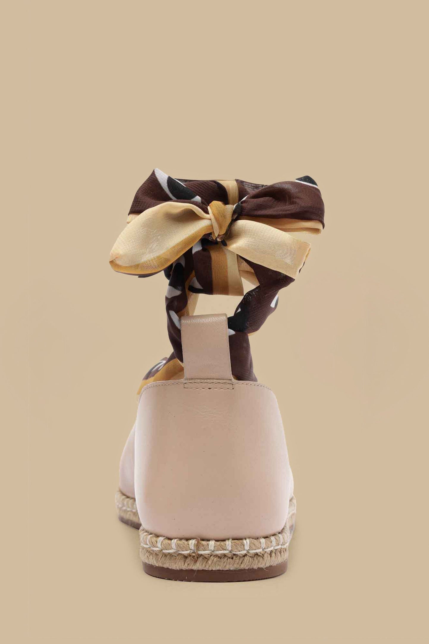 Blush Lace Up Espadrille Sandal