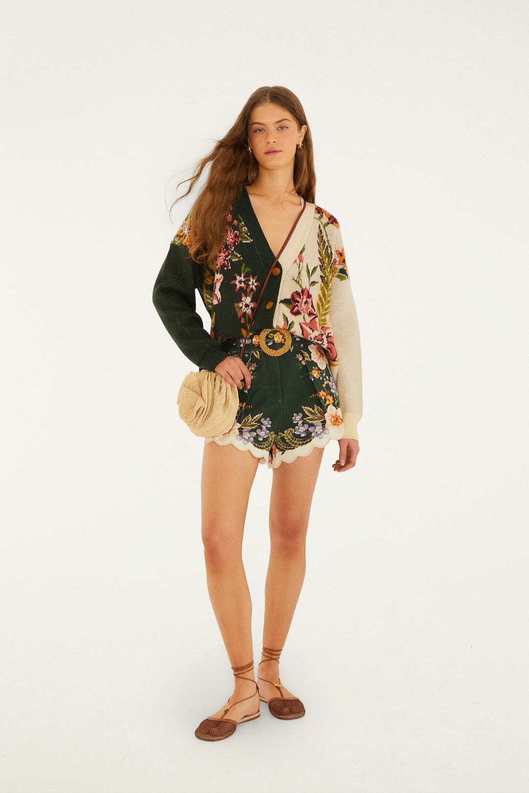 Mixed Nature Knit Cardigan