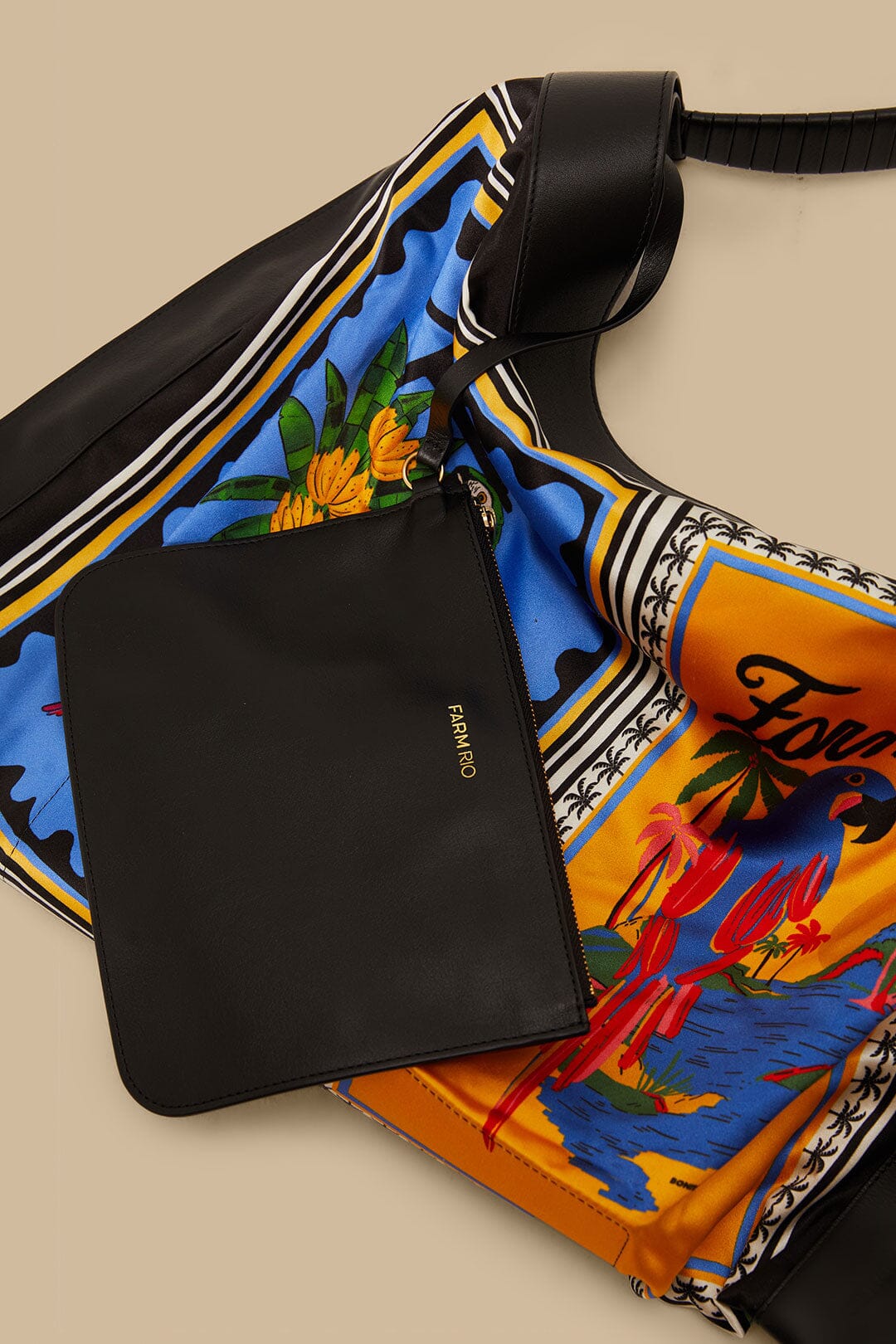 Tropical Birds Scarf Bag