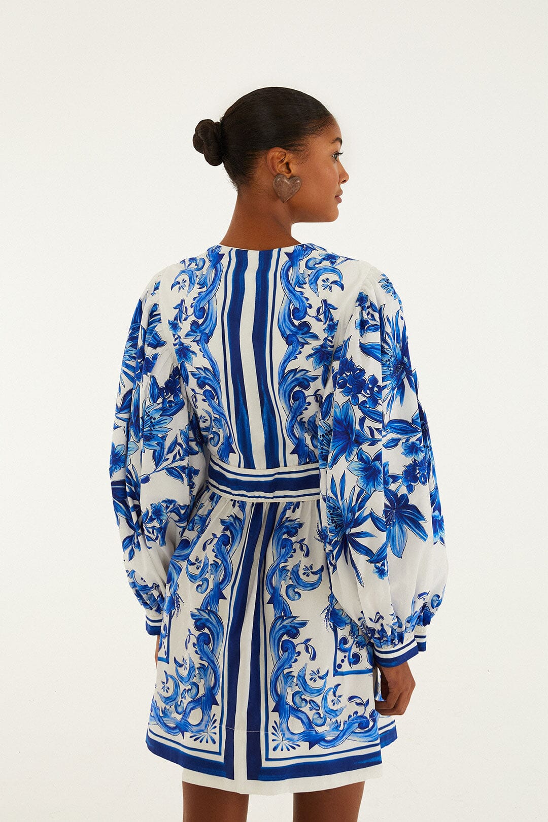 Off-White Garden Tiles Mini Dress