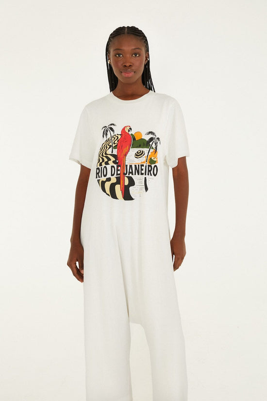 Off-White Rio De Janeiro Organic Cotton Jumpsuit