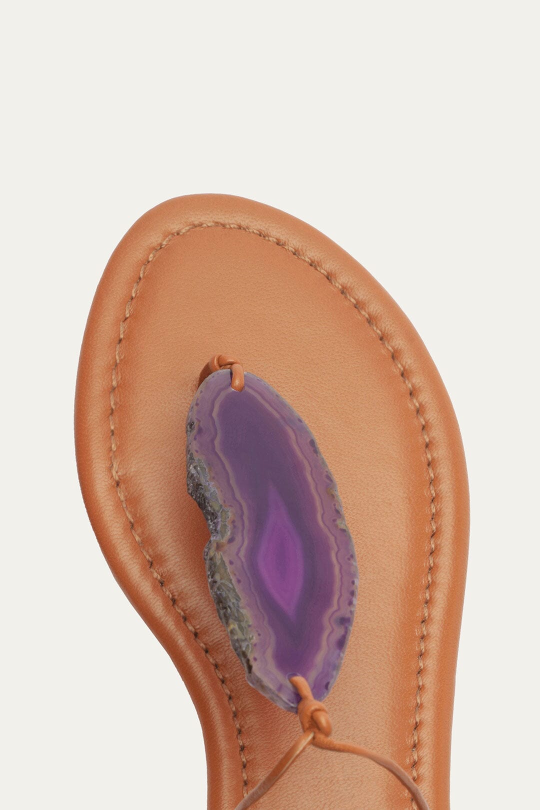 Stone Flat Sandal
