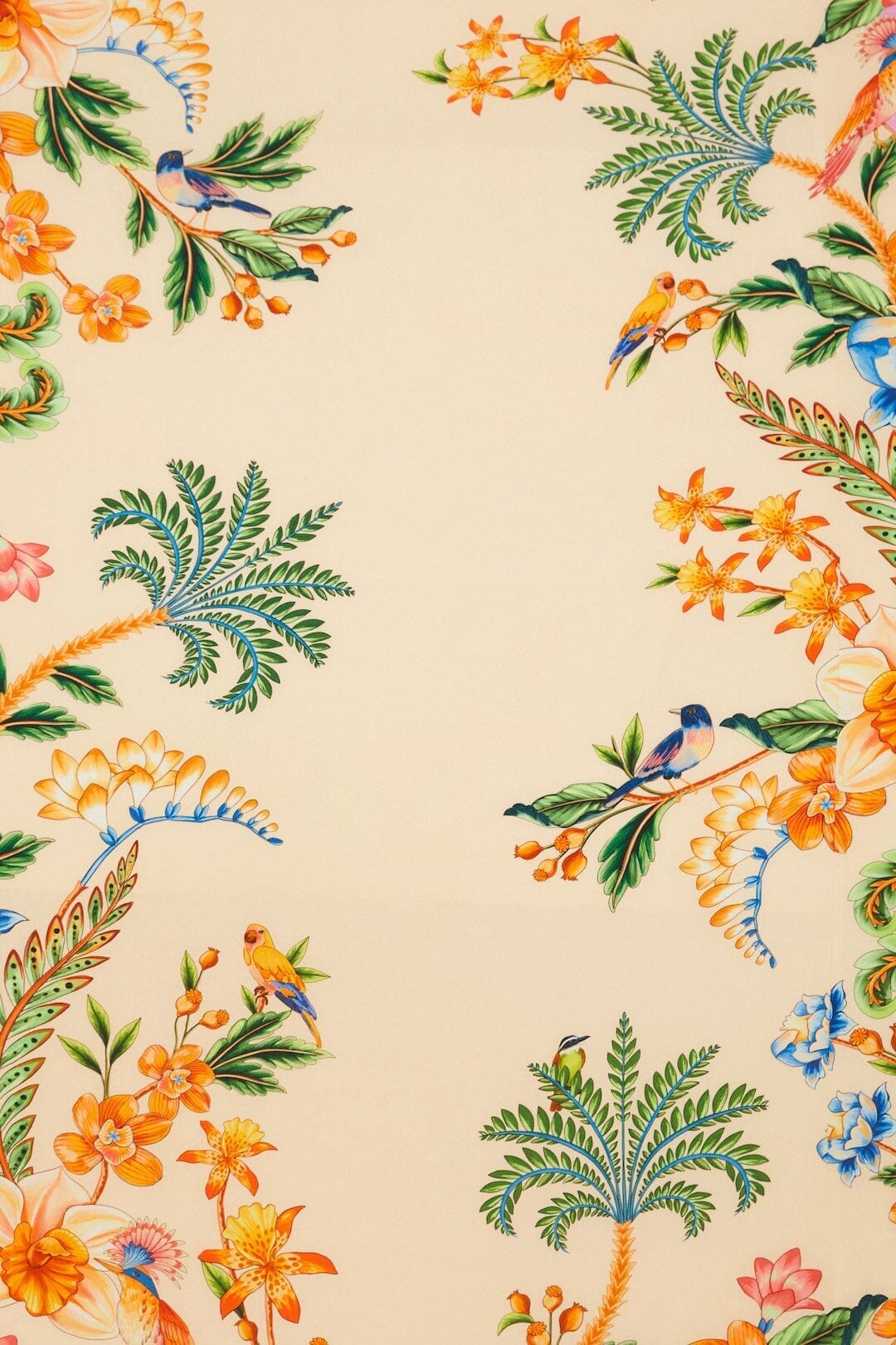 Multicolor Floral Nature Tablecloth