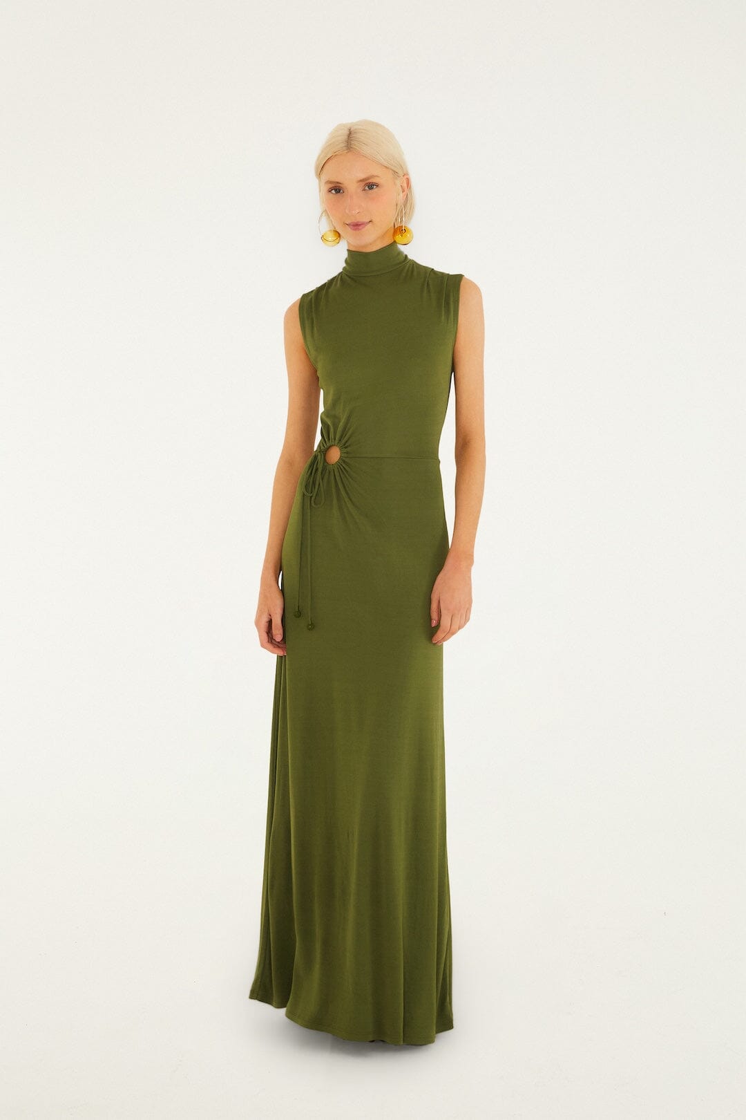 slim fit dress slacks Medina | Bodycon Maxi Dress With Side Split
