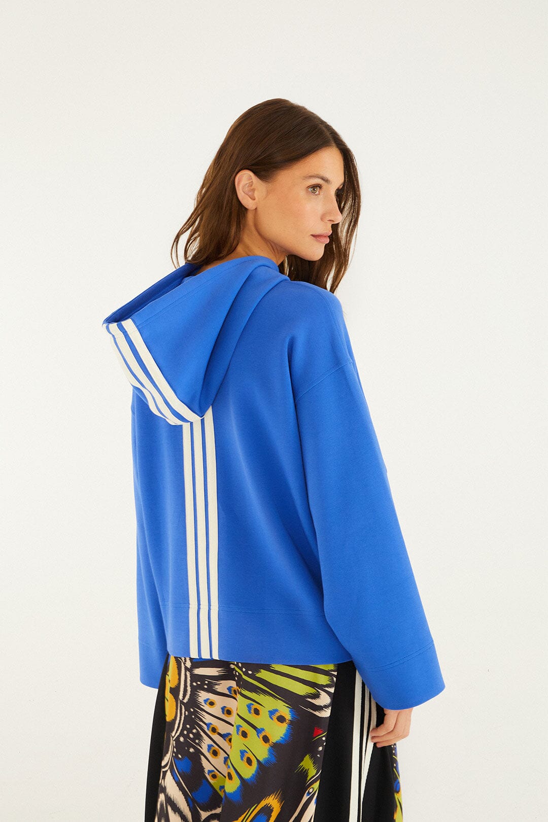 Move Like A Butterfly Blue Adidas Moletom