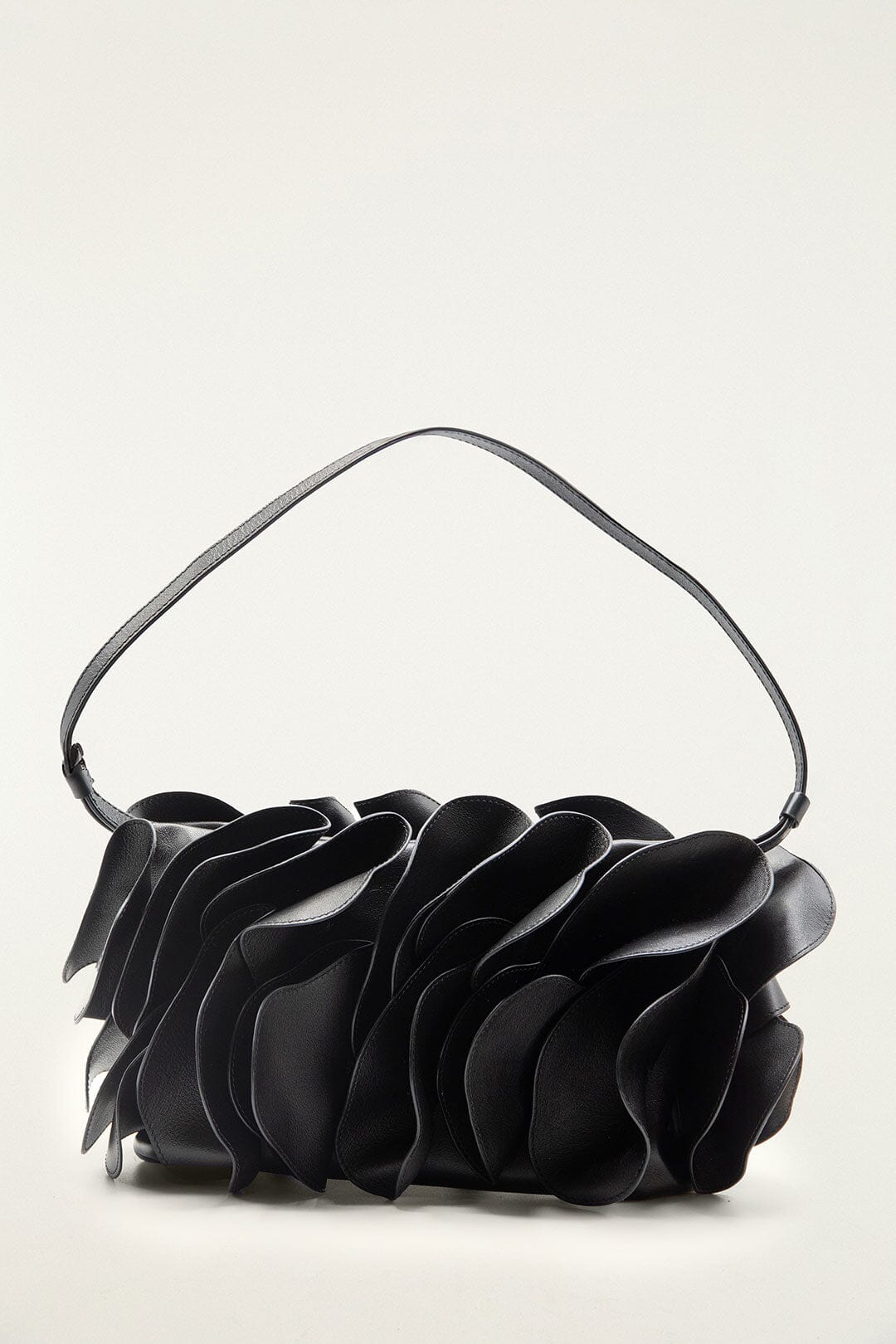 エンフォルド　Flower bag ブラック 中古・古着通販】ENFOLD (エンフォルド) FLOWER BAG ブラック