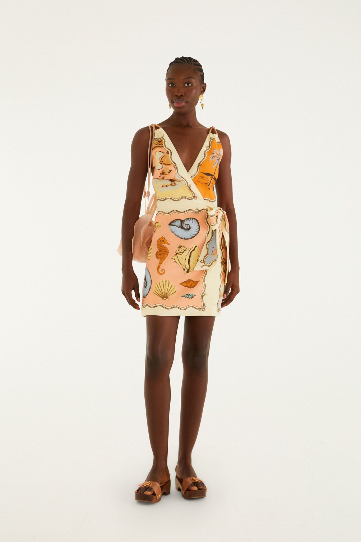farm rio colorful bandana mini dress Painted Mini Dress