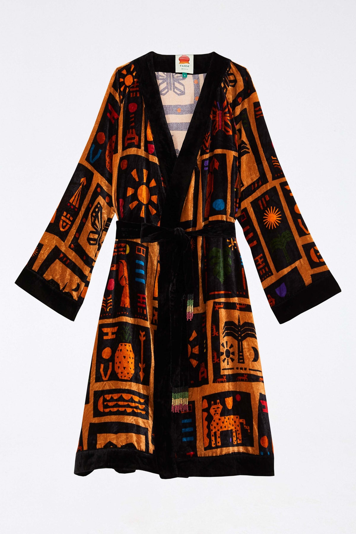 TROPICAL ICONS KIMONO