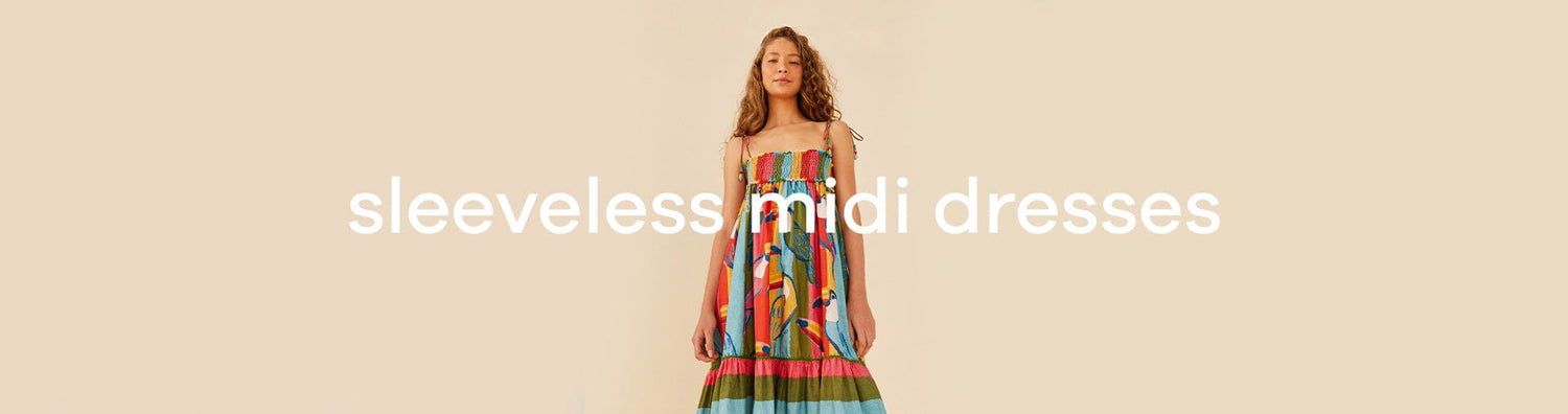 Sleeveless Midi Dresses