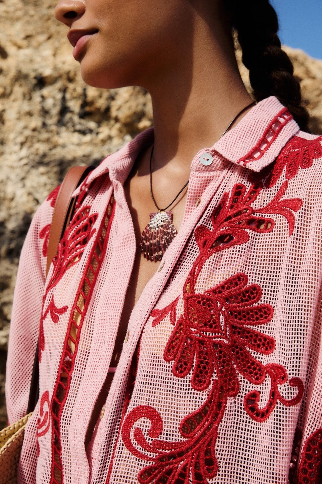 Light Pink Arabesc Blouse