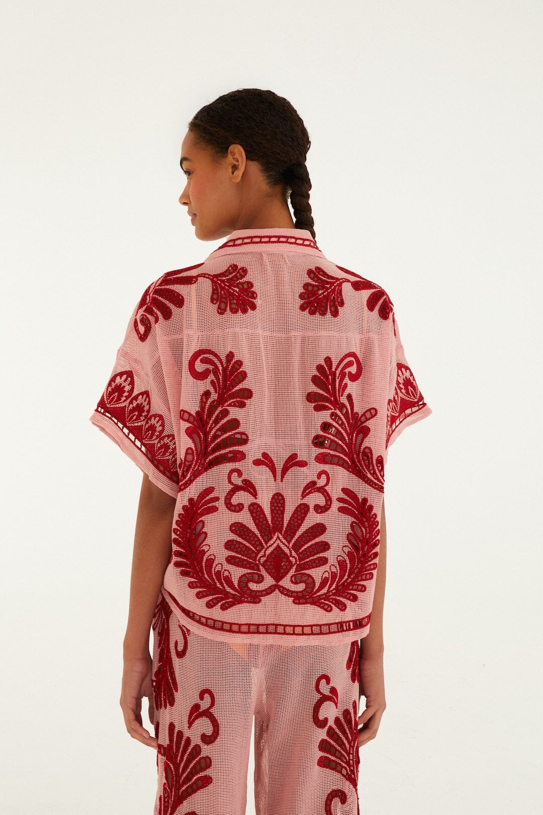 Light Pink Arabesc Blouse