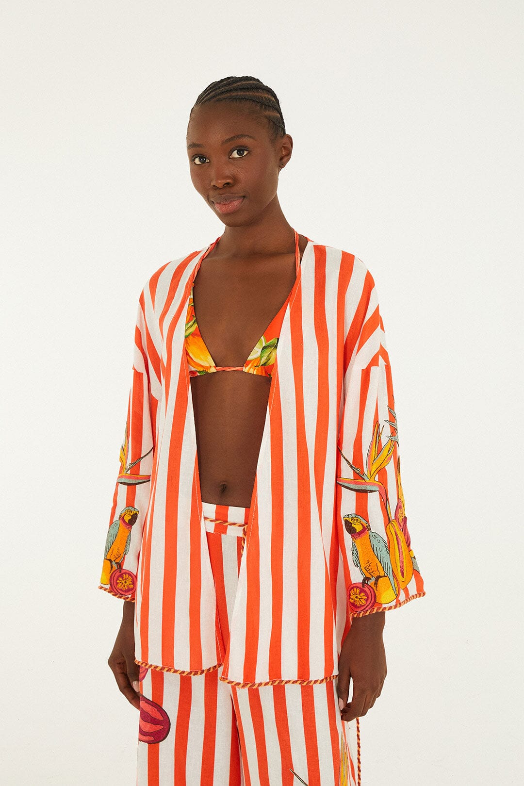 Blouse With Rope Detail As A Belt