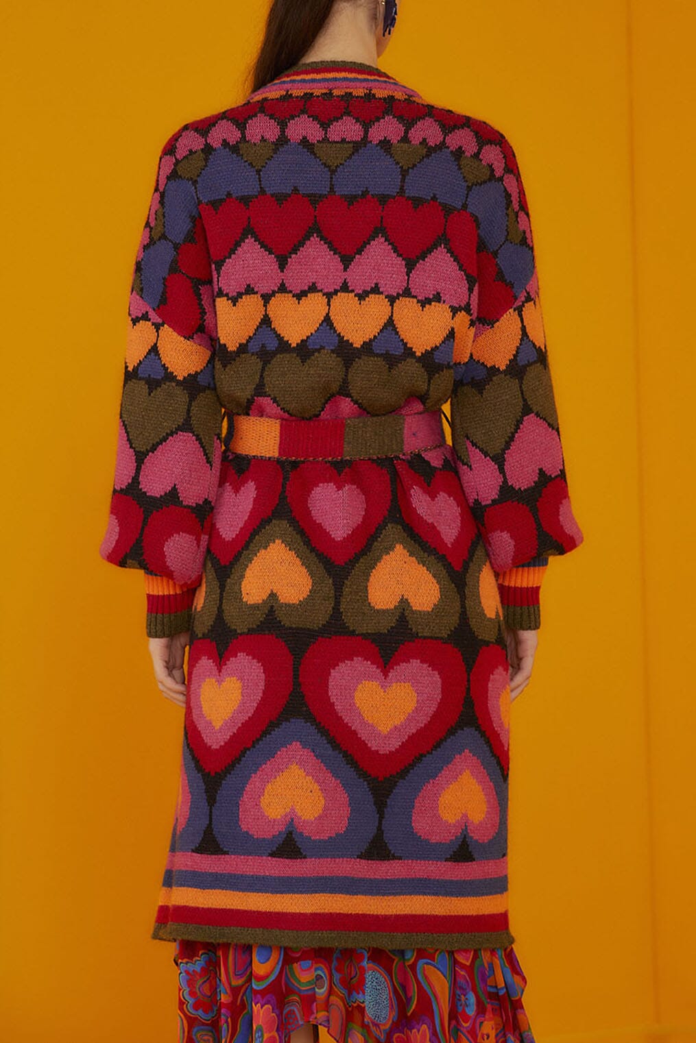 Full Of Hearts Midi Cardigan