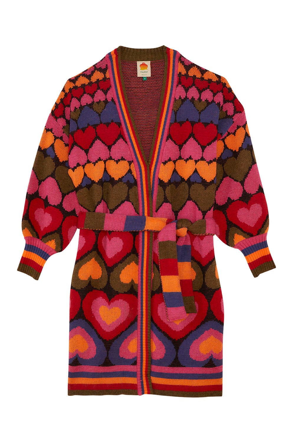 Full Of Hearts Midi Cardigan