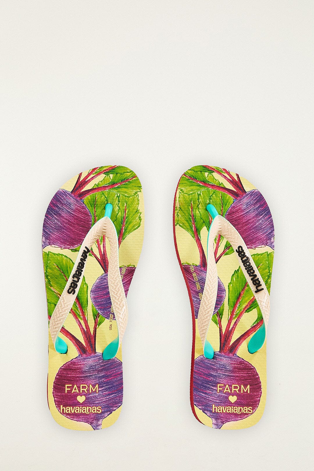 Radish Havaianas Sandals