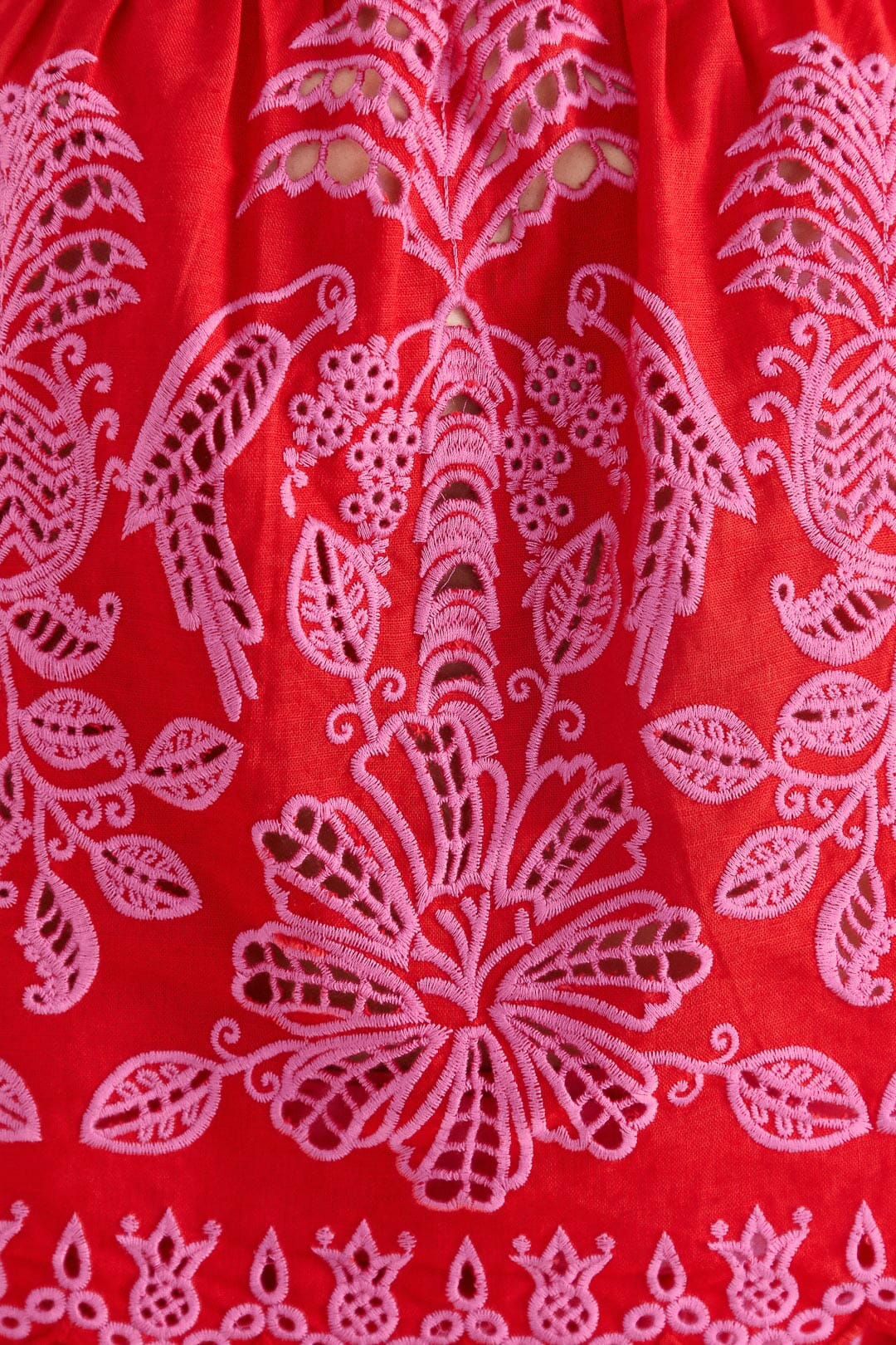 Red Palm Tree Richelieu Blouse – FARM Rio