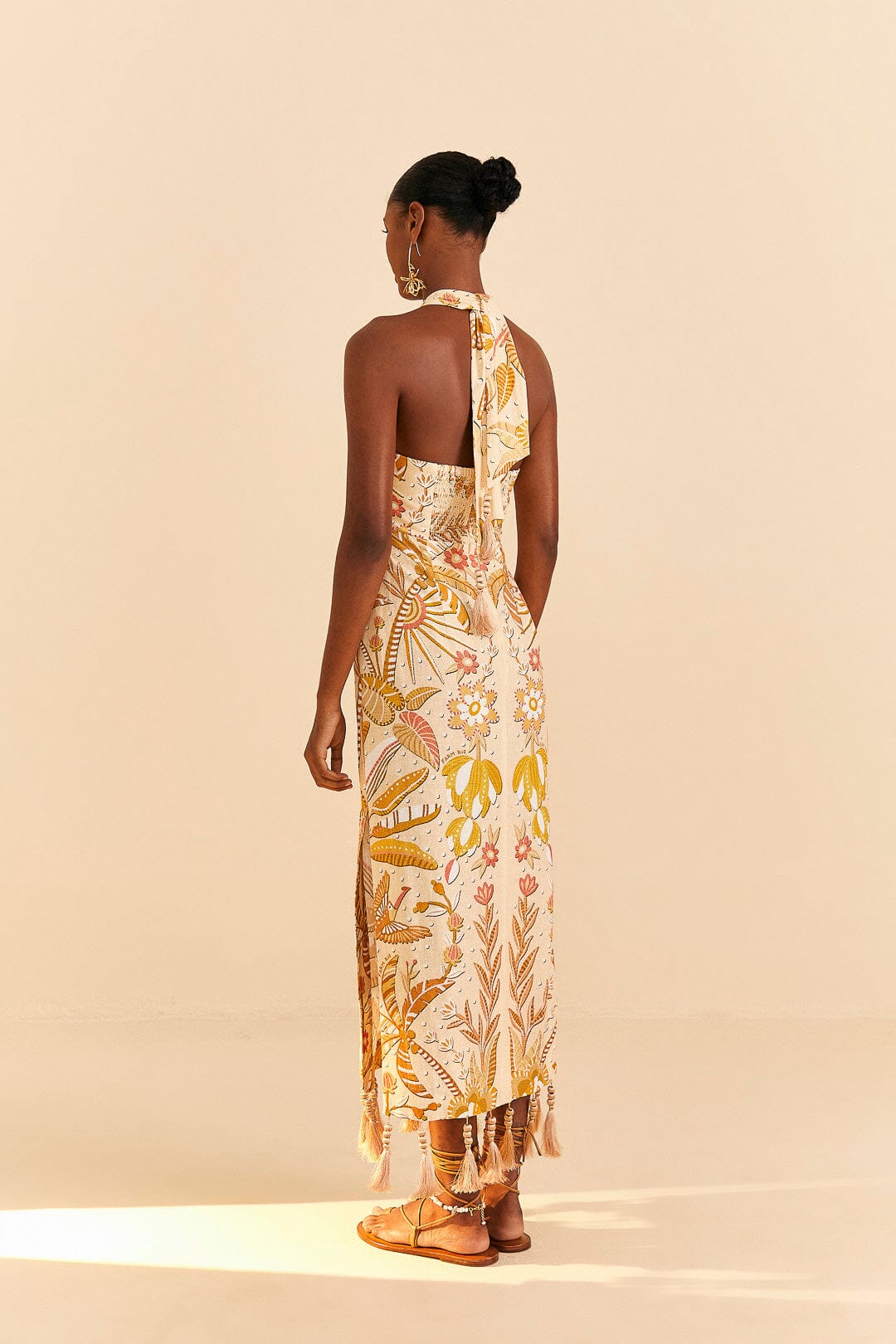 Sand Jungle Chic Midi Dress – FARM Rio