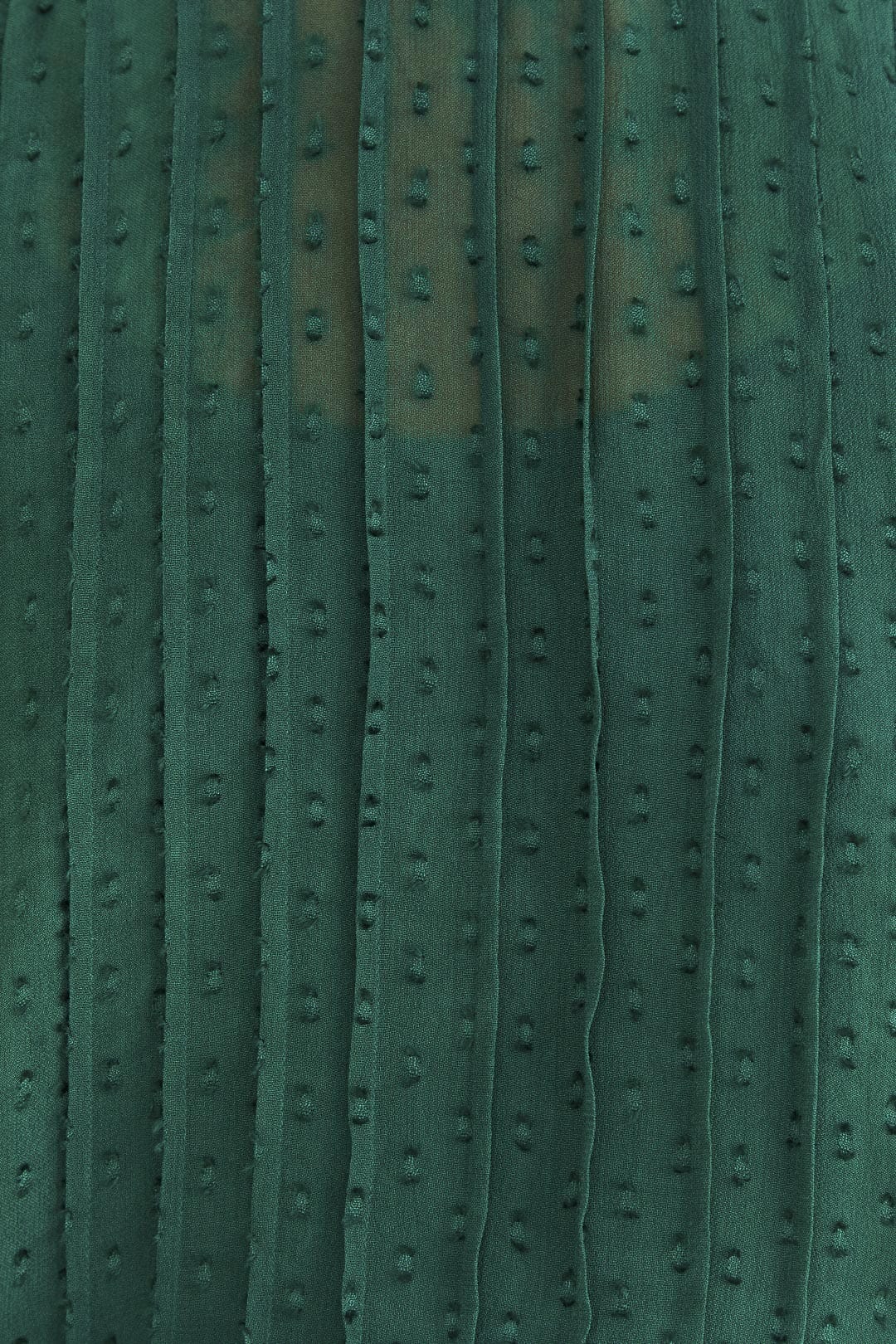 Emerald Ruffle Long Sleeve Blouse