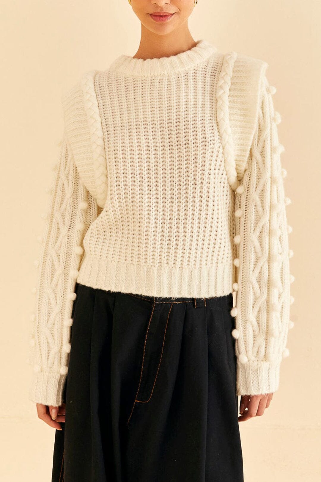 Off-White Braided Sweater