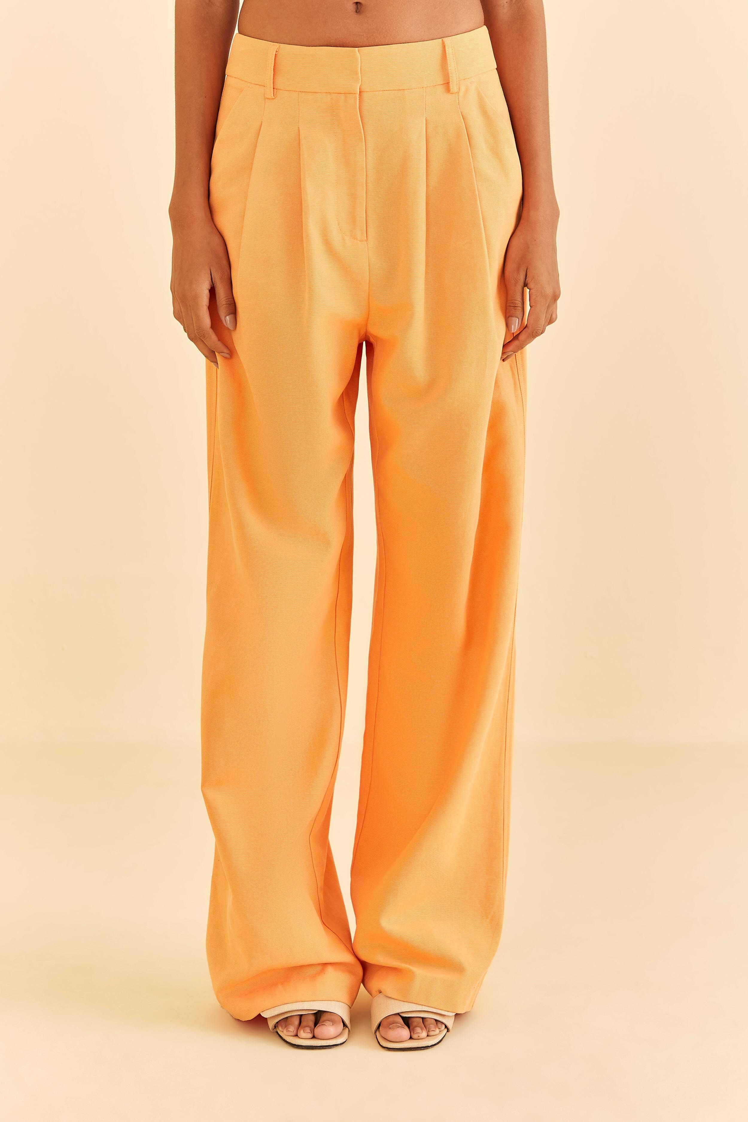 Pants ASPESI Woman color Peach