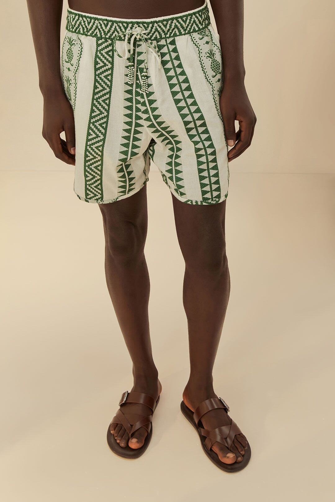 Pineapple Jacquard Shorts