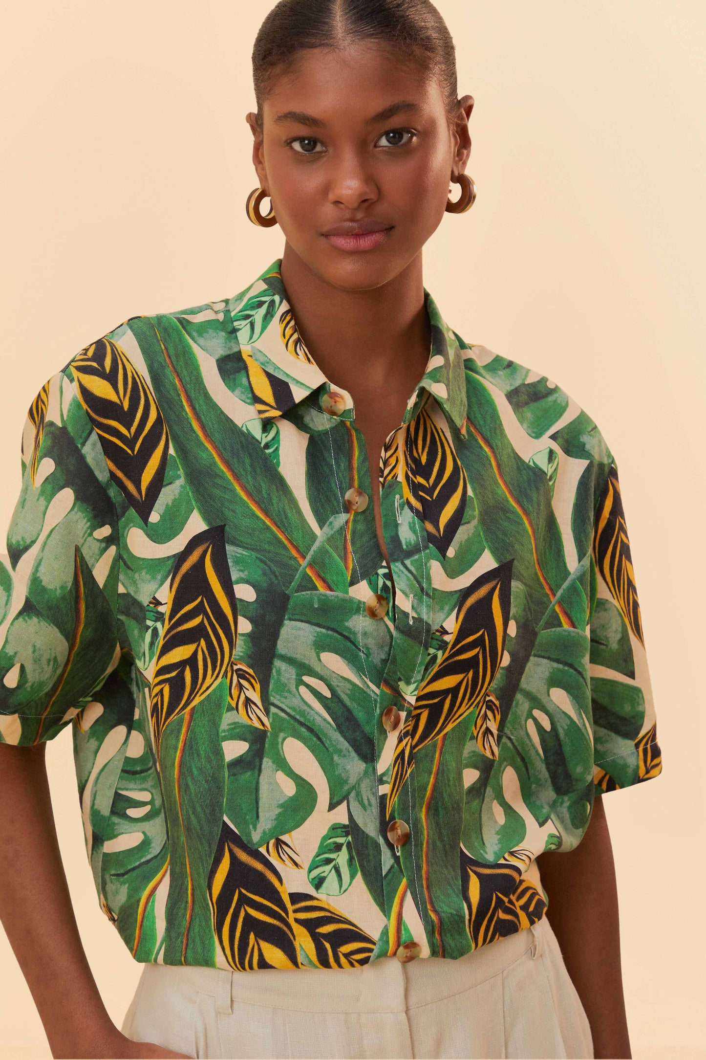 Tropical Leaves Shirt