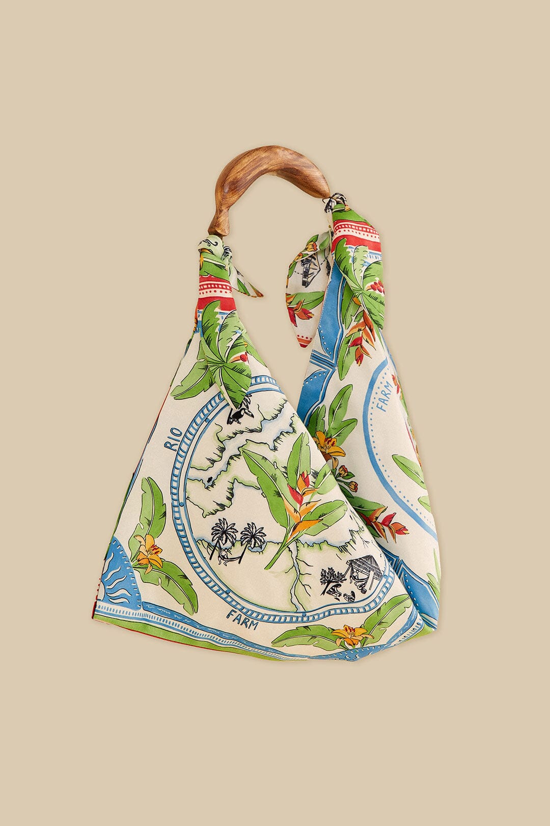 Tropical Destination Scarf Bag